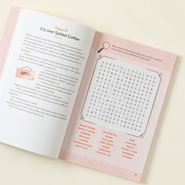 Cranberry Creek Cozy Mystery Word Search Book