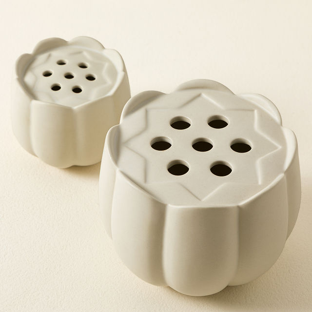 Ceramic Flower Frog Vase