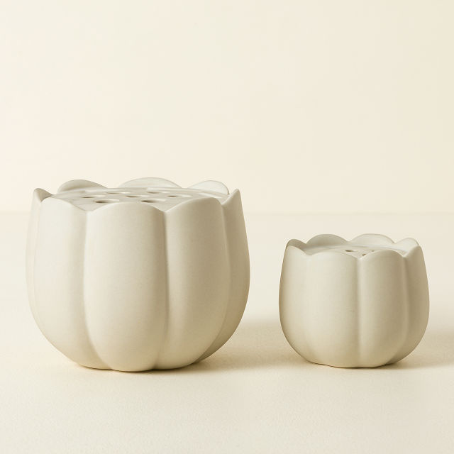 Ceramic Flower Frog Vase
