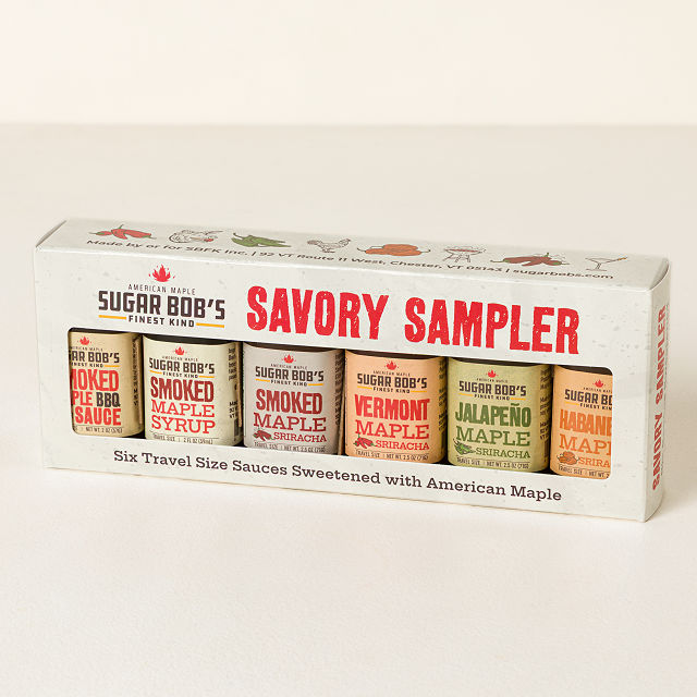 Savory & Spicy Maple Sauce Sampler