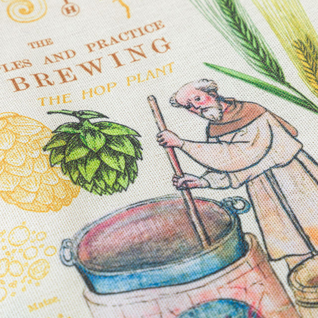 The Science of Beer Dish Towel