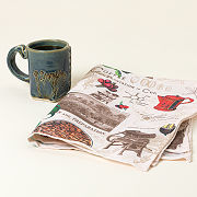 The Science of Coffee Tea Towel