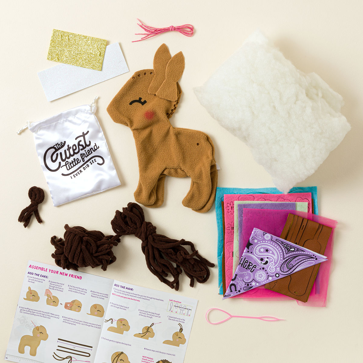 Make a Friend Pony or Unicorn with Accessories - Pony