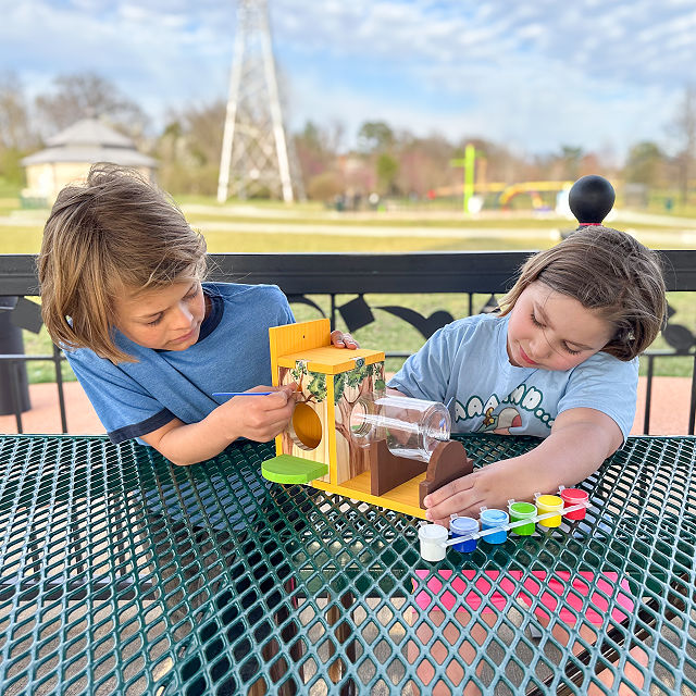 Build Your Own Squirrel Playground & Feeder