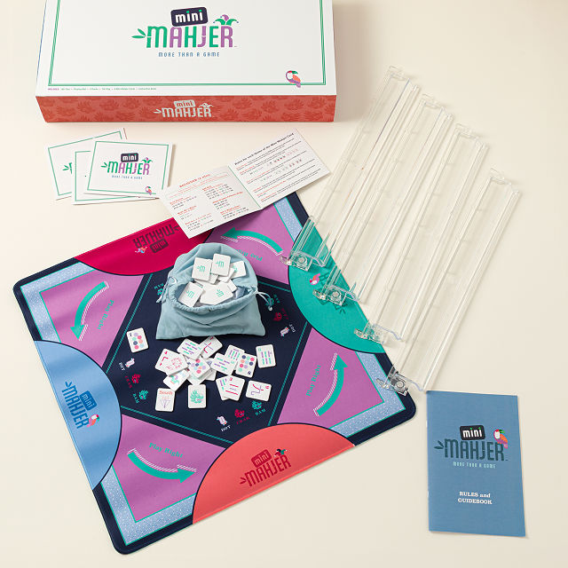 Family Learn to Play Mahjong Set