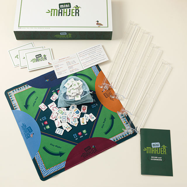 Family Learn to Play Mahjong Set
