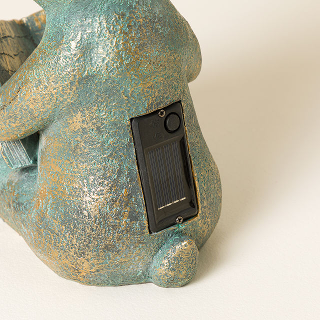 Light Up Reading Animal Sculptures