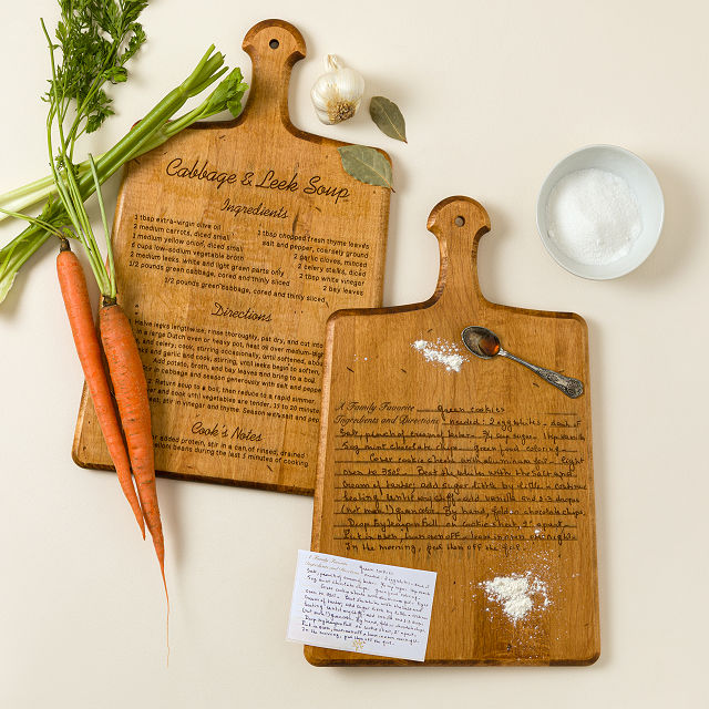 Personalized Family Recipe Serving Paddle