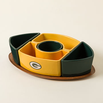 NFL Game Day Ceramic Serving Set