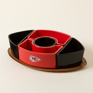 NFL Game Day Ceramic Serving Set