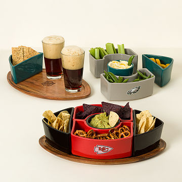 NFL Game Day Ceramic Serving Set