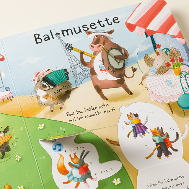 Music of the World Musical Lift-a-Flap Book