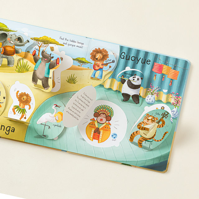 Music of the World Musical Lift-a-Flap Book