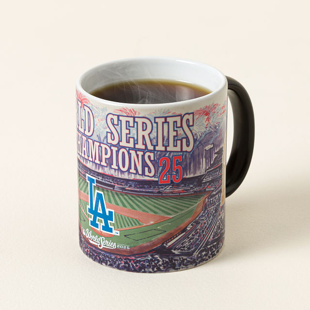 Dodgers' 2025 World Series Color Changing Mug