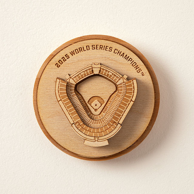 Dodgers' 2025 World Series Champions Candle