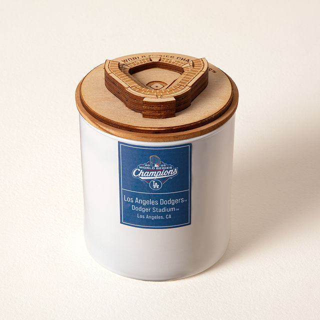 Dodgers' 2025 World Series Champions Candle