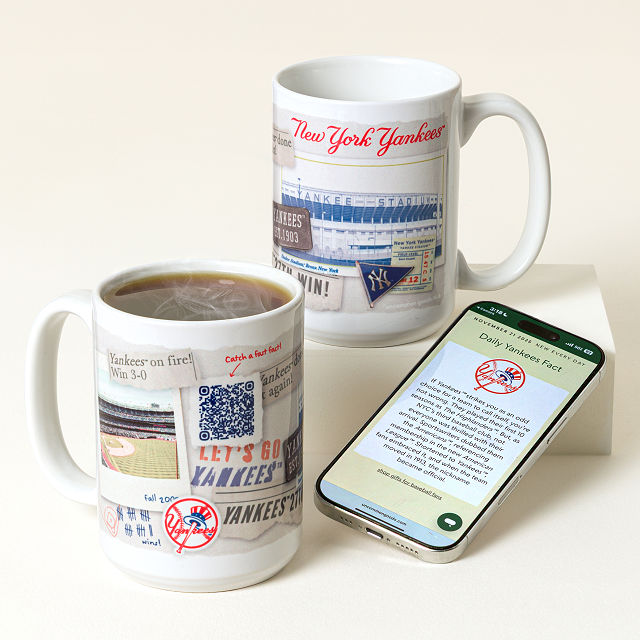 New York Yankees Interactive QR Mug
