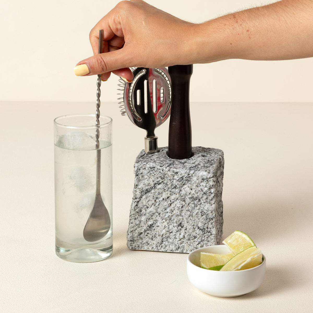 Stone Bartender's Tool Set