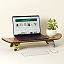 Recycled Skateboard Display Stand thumbnail 1