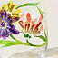 Your Name in Flowers Glassware thumbnail 2