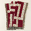 Personalized Christmas Crossword Throw Blanket thumbnail 2