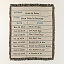 Personalized Library Card Throw Blanket thumbnail 2