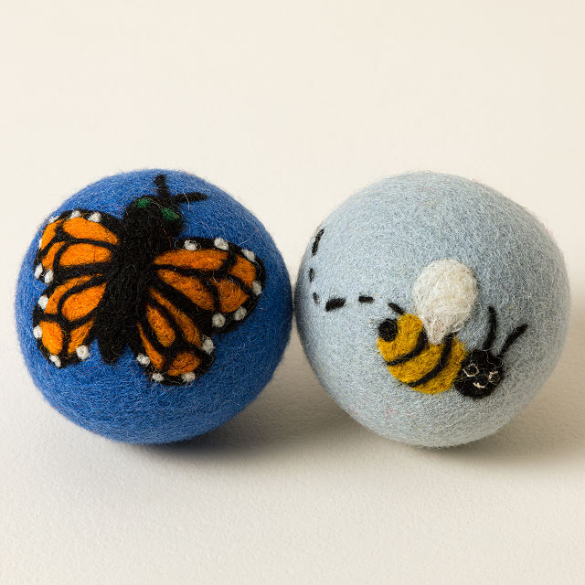 Hand Felted Wool Dryer Balls