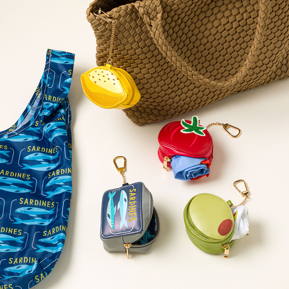 Uncommon Goods | Lemon - Mediterranean Market Bag Charm | bag charm