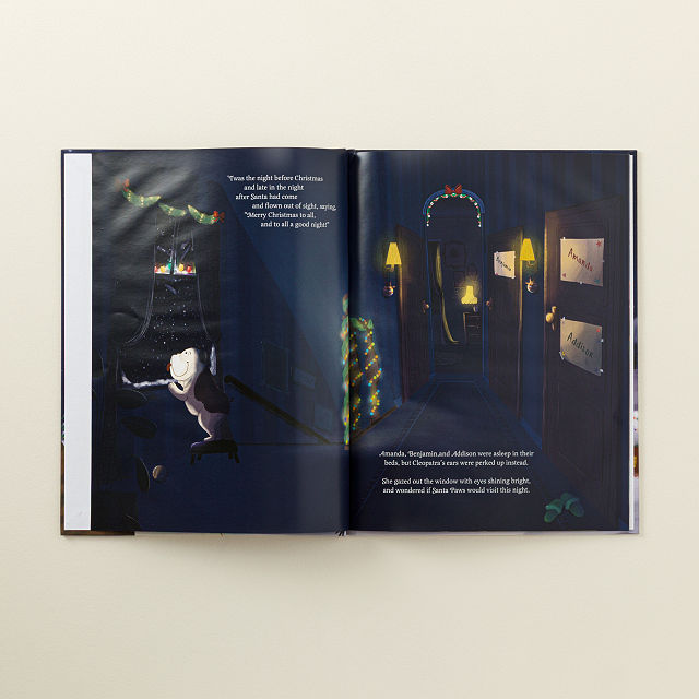 Dog's Night Before Christmas Personalized Book
