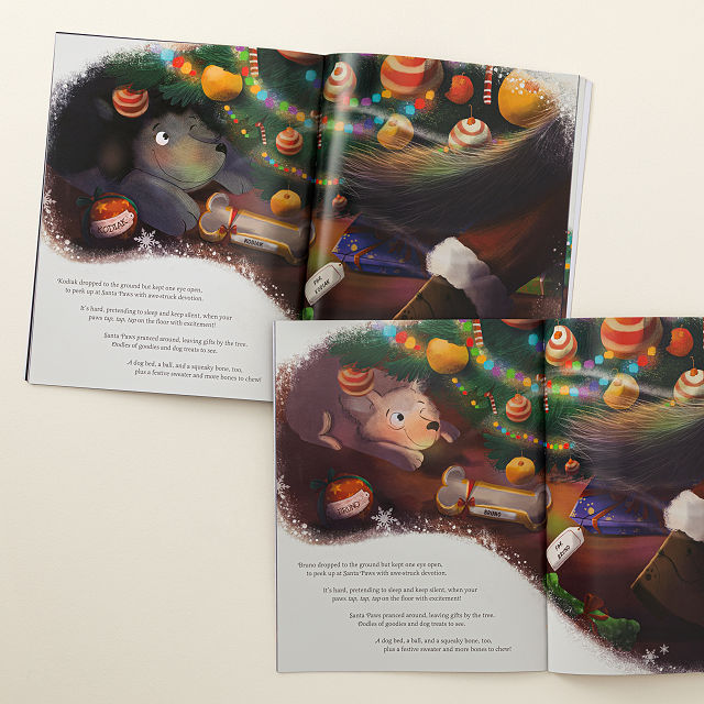 Dog's Night Before Christmas Personalized Book