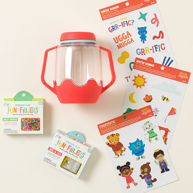Daniel Tiger Light Up Sensory Jar Set
