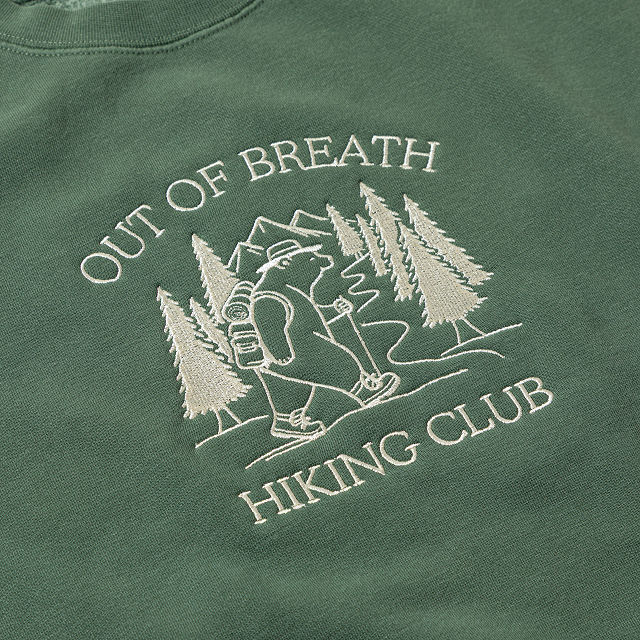 Out of Breath Hiking Club Sweatshirt