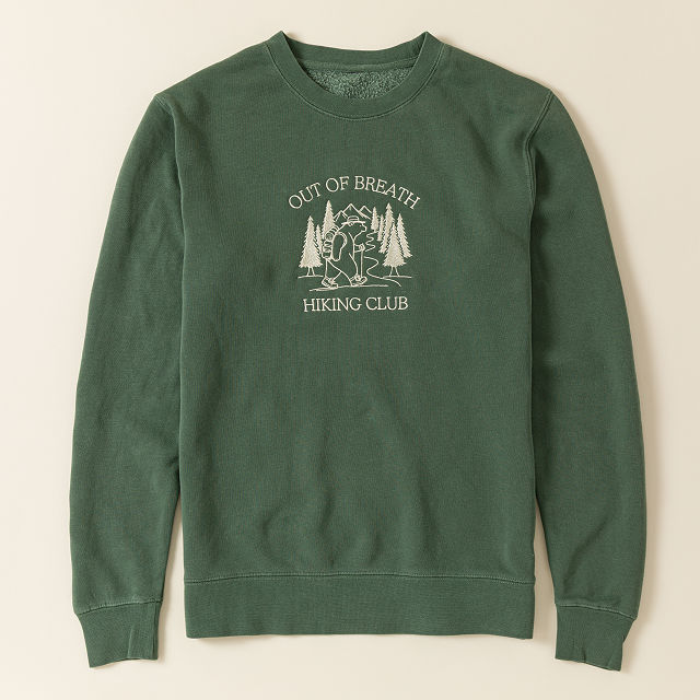 Out of Breath Hiking Club Sweatshirt