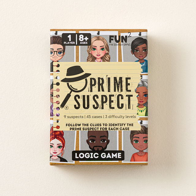 Prime Suspect Directional Logic Game