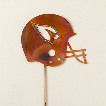NFL Helmet Garden Stakes