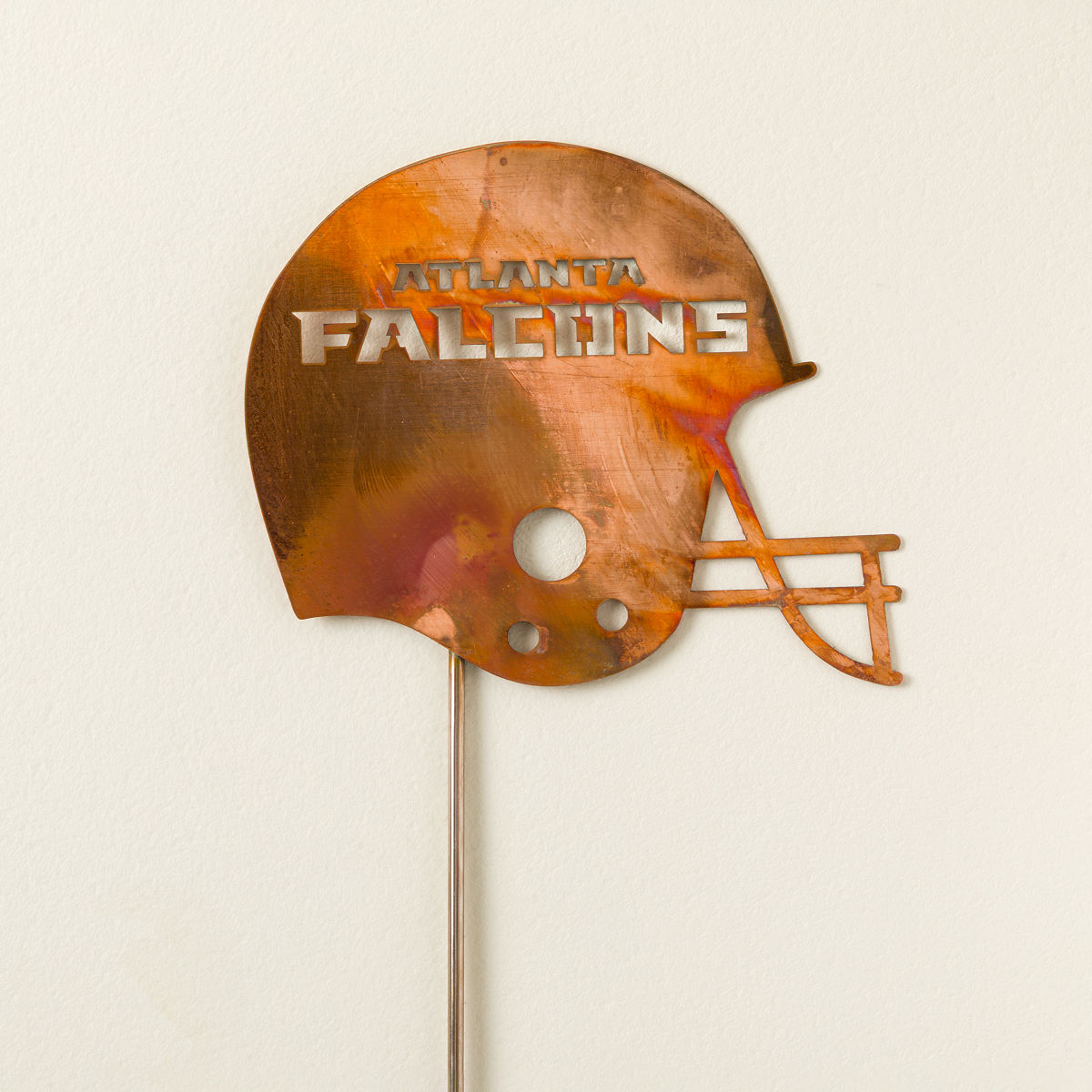 NFL Helmet Garden Stakes - Atlanta Falcons