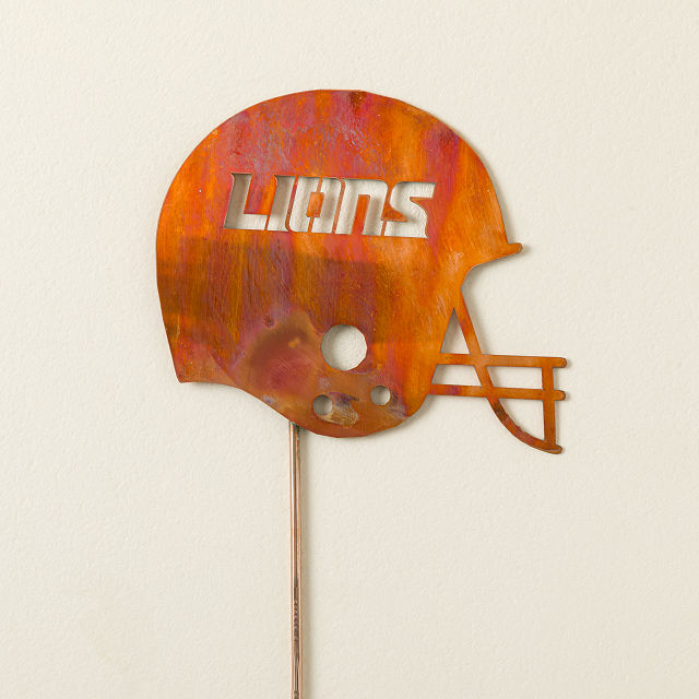 NFL Helmet Garden Stakes