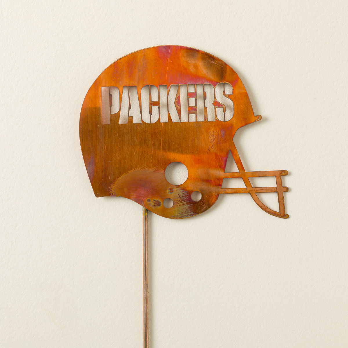 NFL Helmet Garden Stakes - Green Bay Packers