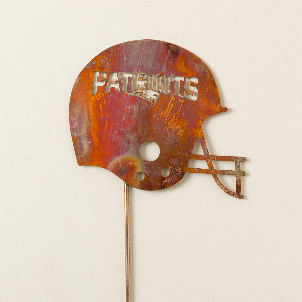 NFL Helmet Garden Stakes - New England Patriots