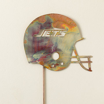 NFL Helmet Garden Stakes