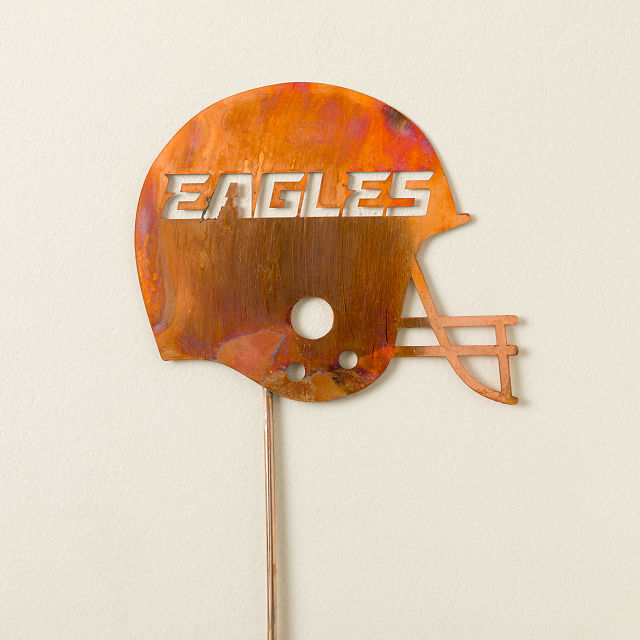 NFL Helmet Garden Stakes