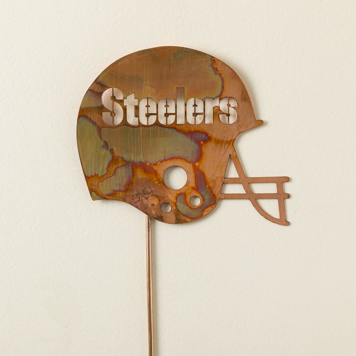 NFL Helmet Garden Stakes - Pittsburgh Steelers