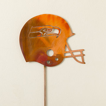 NFL Helmet Garden Stakes