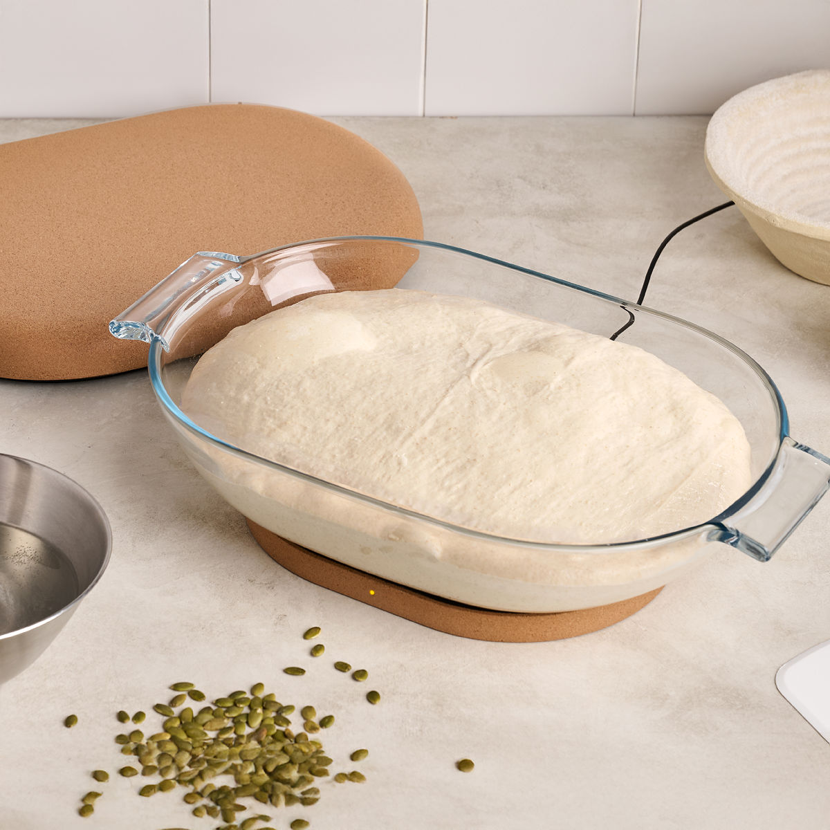Temperature ControlSourdough Proofing Dish