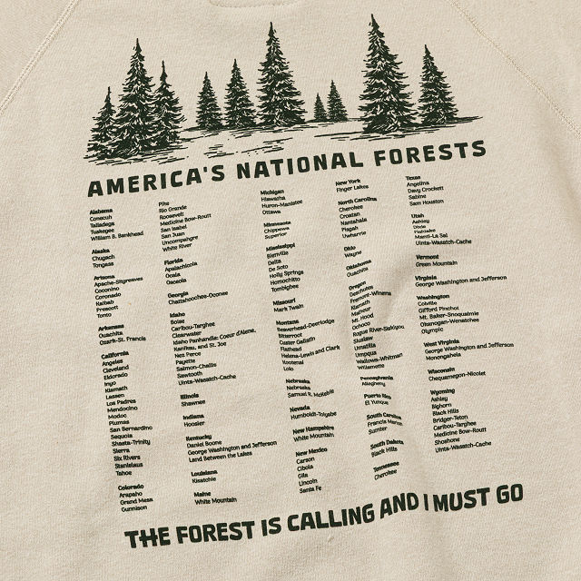 American National Forests Bucket List Sweatshirt