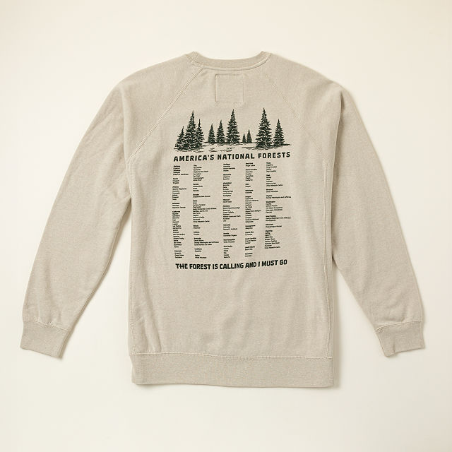 American National Forests Bucket List Sweatshirt