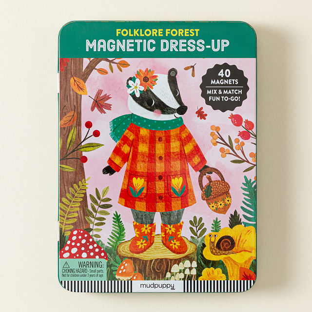 Folklore Forest: On the Go Magnetic Dress Up Set