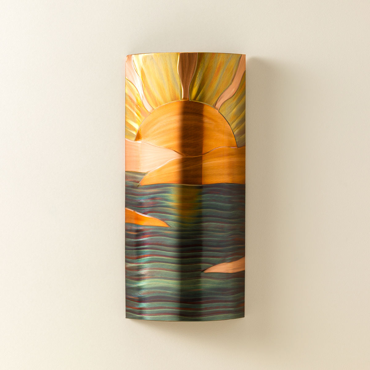 New Horizon Flame Painted Wall Art - New Horizon