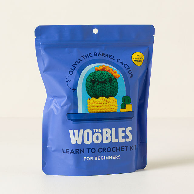 Woobles Olivia the Barrel Cactus Crochet Kit