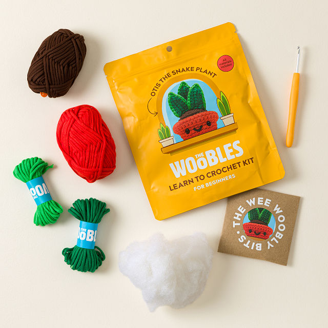 Crochet Your Own Emotional Support Desk Plant